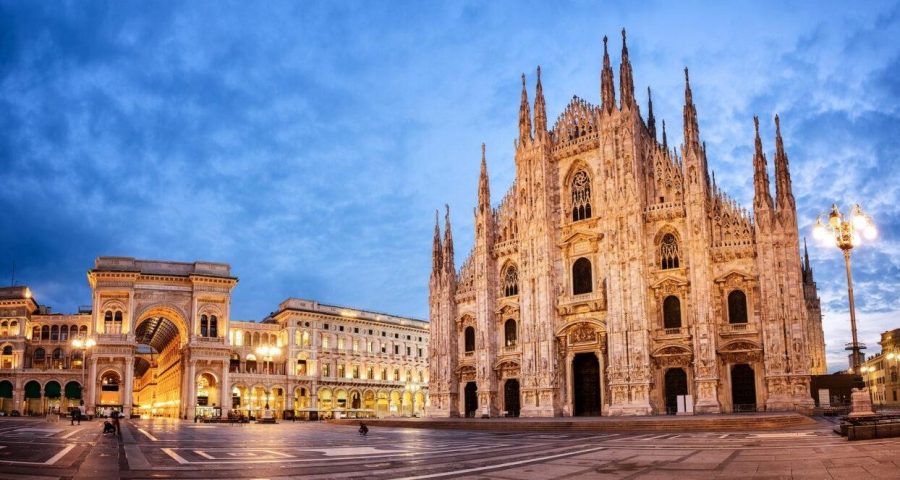 Milan,Cathedral,,Duomo,Di,Milano,,One,Of,The,Largest,Churches