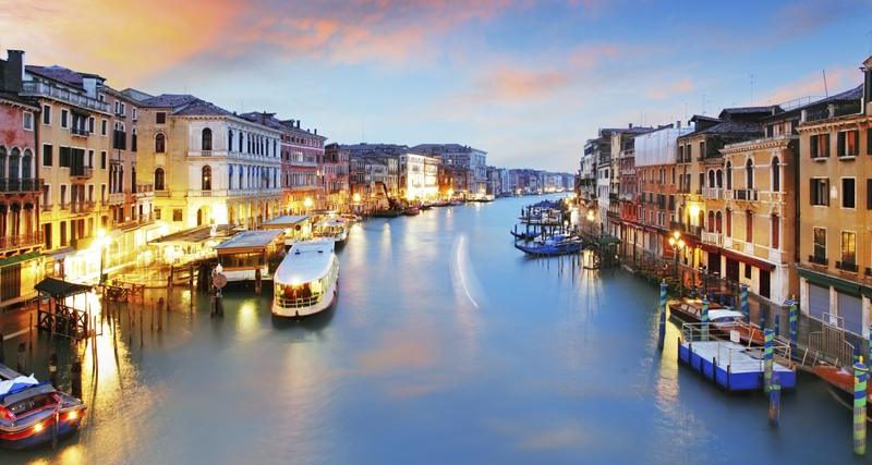 Venice - Rialto bridge and Grand Canal