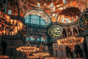 معماری مسجد آیا صوفیه استانبول