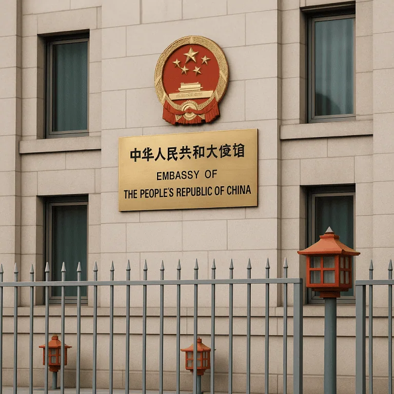 بازگشایی سفارت چین در تهران پس از تعطیلات مهر ۱۴۰۴