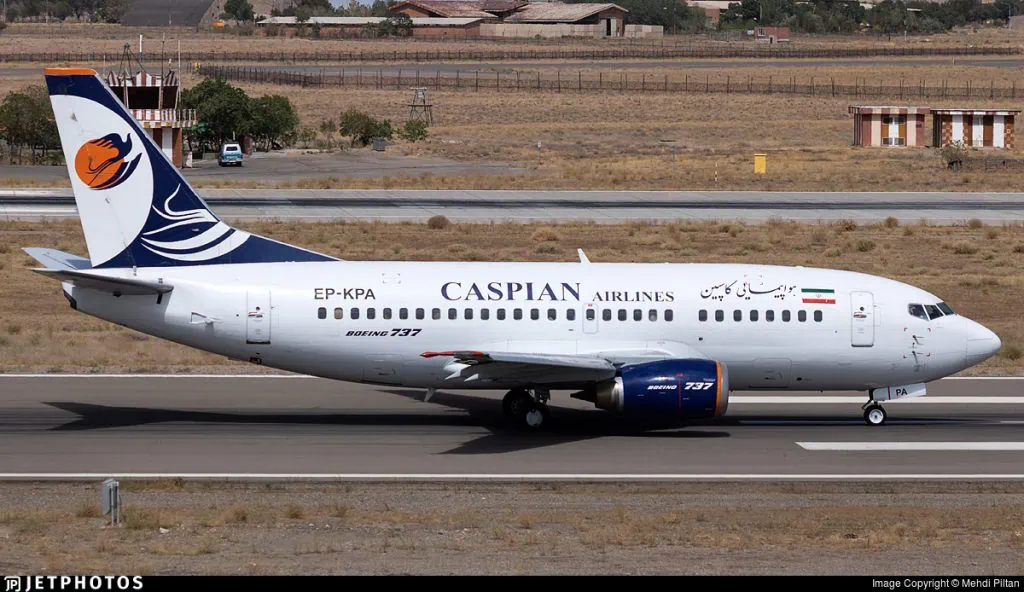 پروازهای جدید کاسپین به شارجه از شهرهای ایران